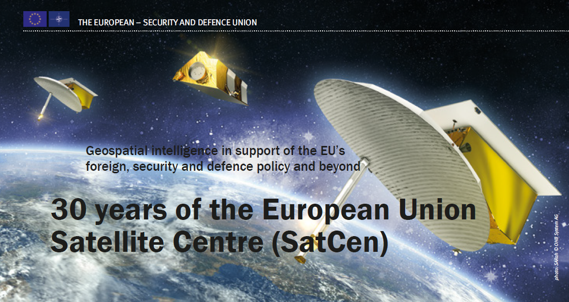 The European Magazine congratulates SatCen for it's 30th Anniversary
